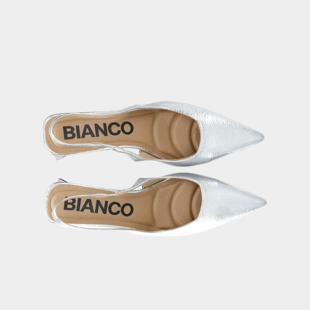 Bianco Biamaralyn Slingback Patent W