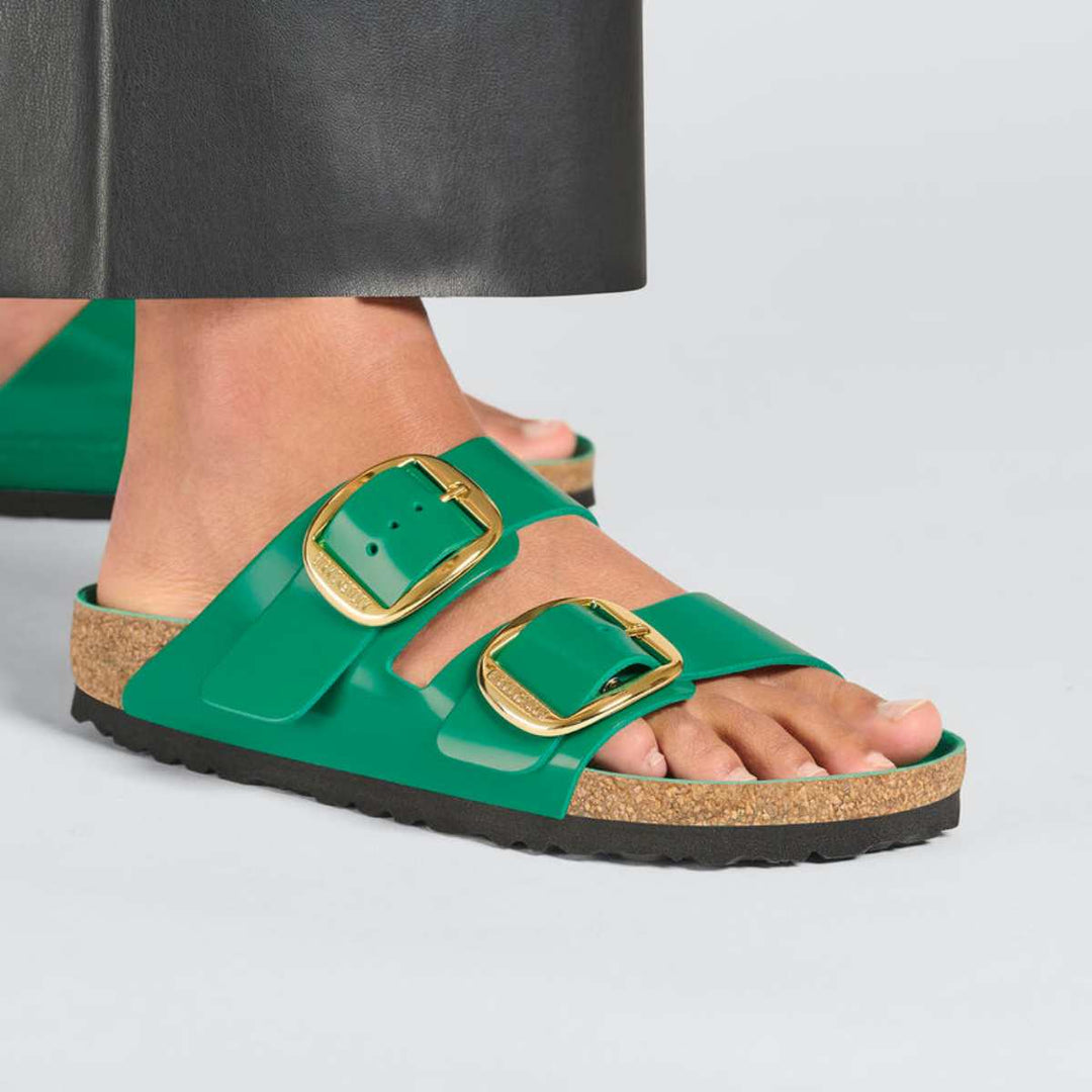 Birkenstock Arizona Big Buckle High Shine Green W