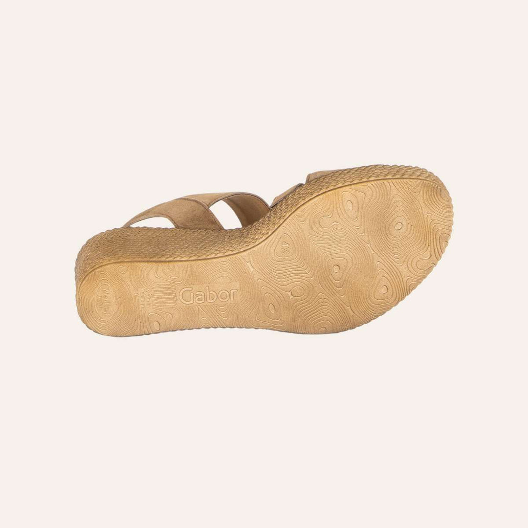 Gabor Kilehælsandal Peanut W