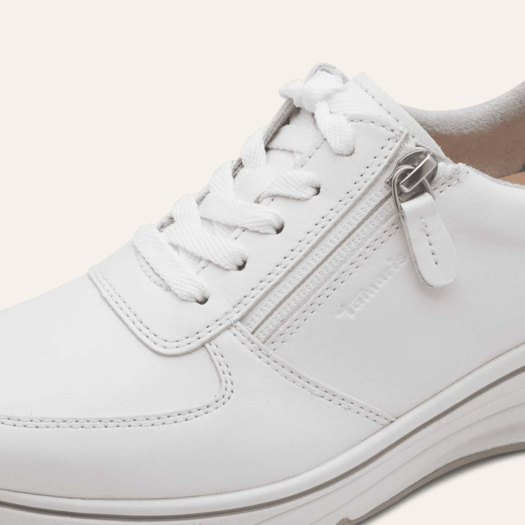 Tamaris Sko Hvit/Sølv W