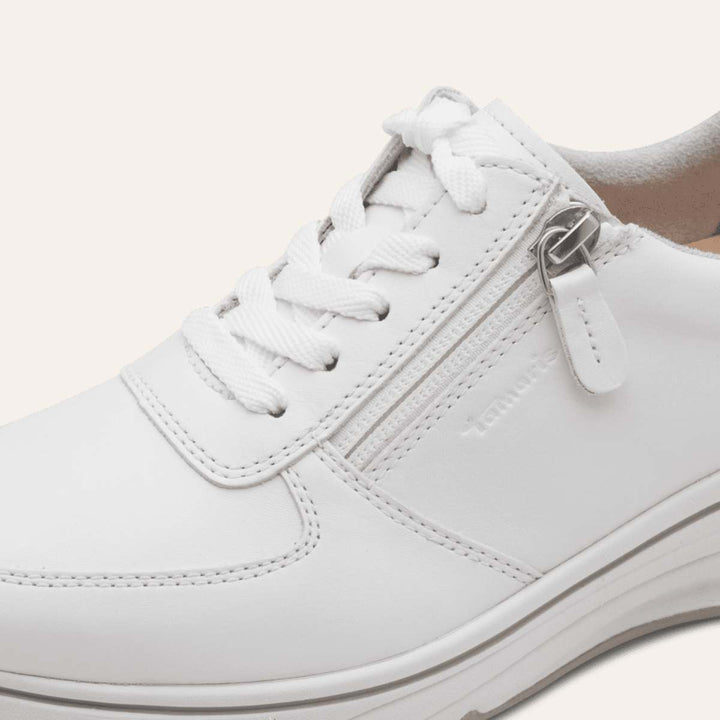 Tamaris Sko Hvit/Sølv W