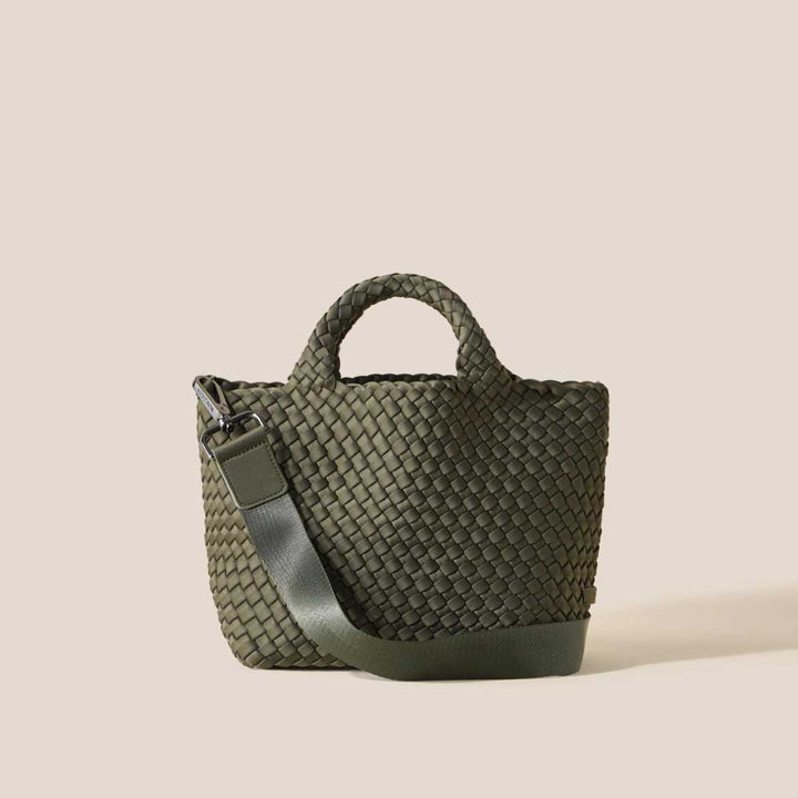 Naghedi St Barths Small Tote Olive