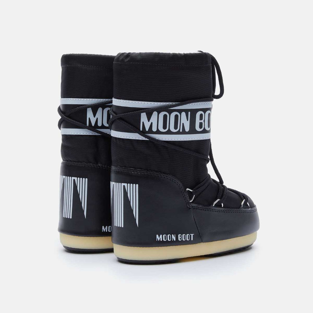 Moon Boot Icon Nylon Svart Junior
