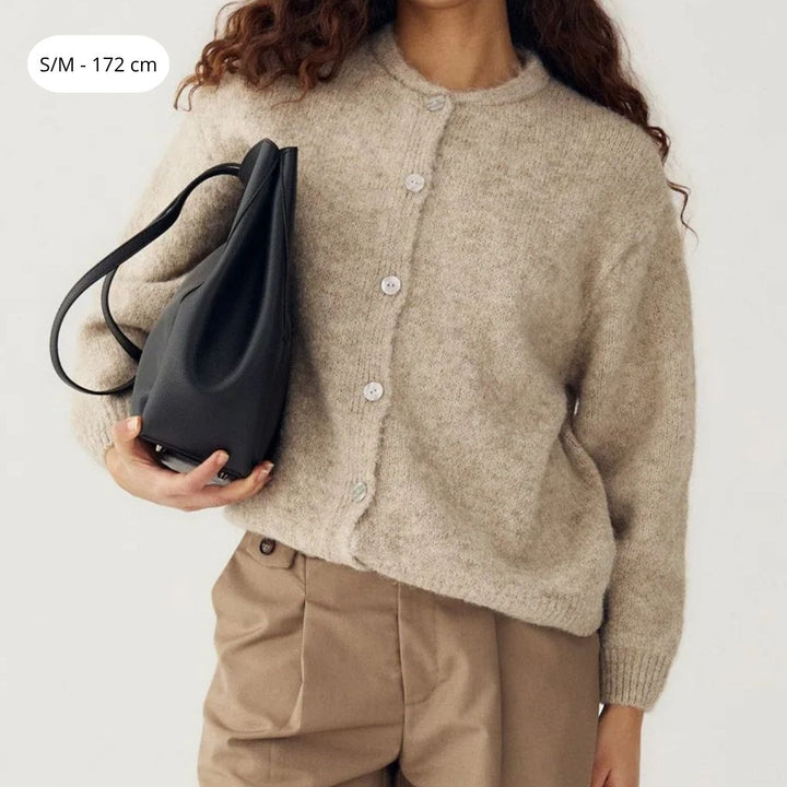 Noella Mata Knit Cardigan Sand