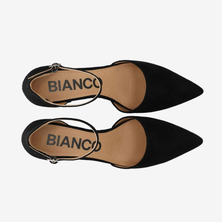 Bianco Biadevived Pumps Micro Suede Black W