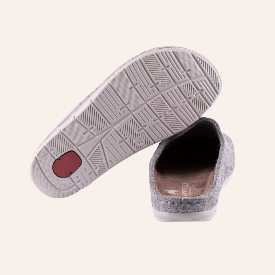 Shepherd Annsofie Tøffel Grå W