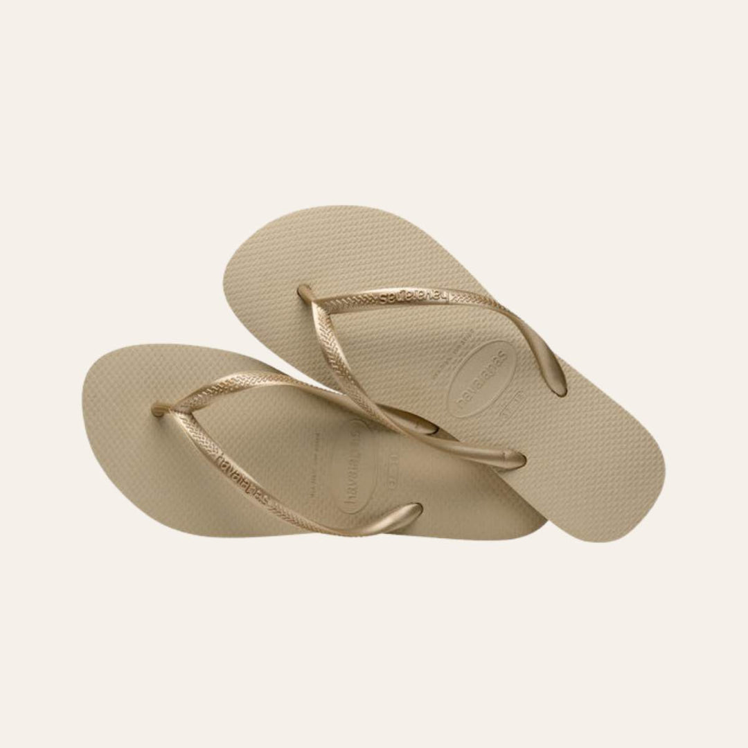 Havaianas Slim Sand Grey/Light Golden W