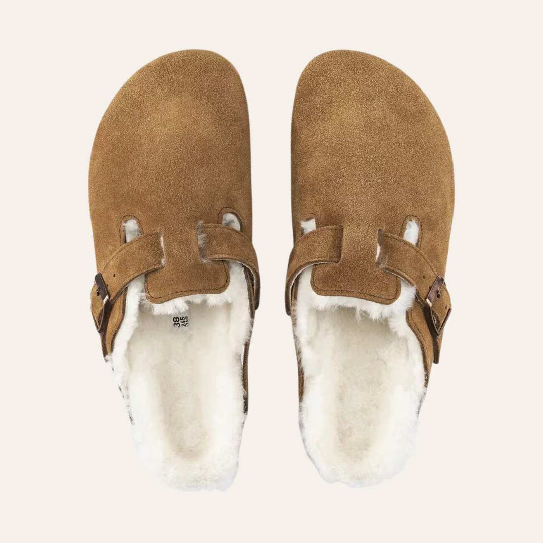 Birkenstock Tøfler Smal Boston Mink W