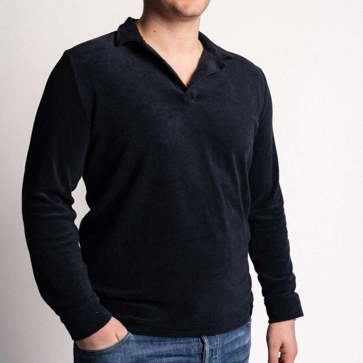 Monel Michael Longsleeve Terry Navy