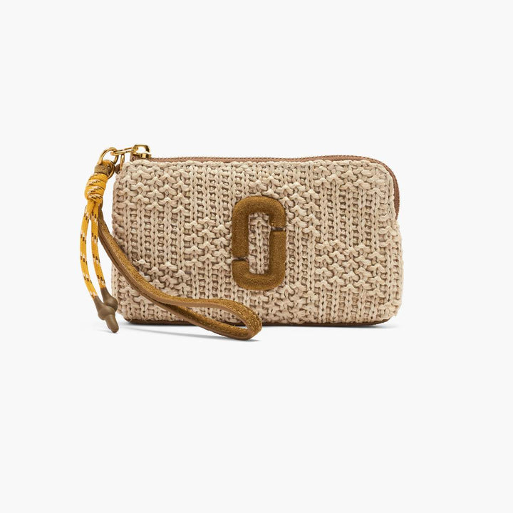 Marc Jacobs The Wristlet Summer Woven Snapshot Natural