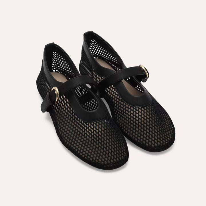 Roberto Rosso Palermo Ballerina Black W