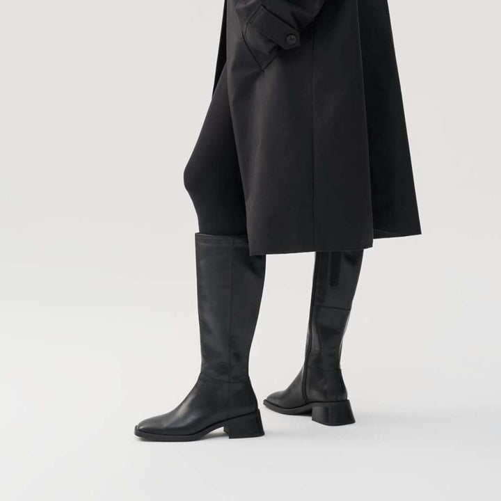 Vagabond Blanca Høye Støvletter Black W