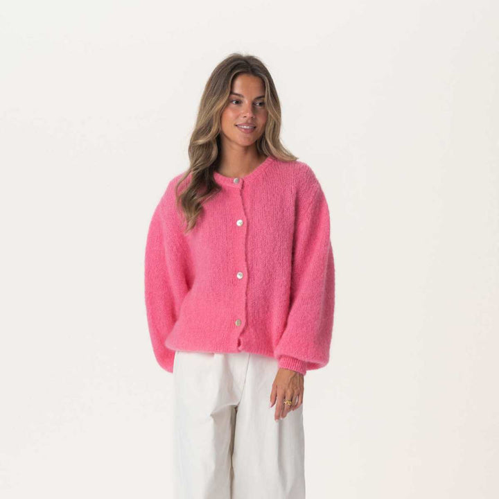 BYIC Idaic Cardigan Rosa