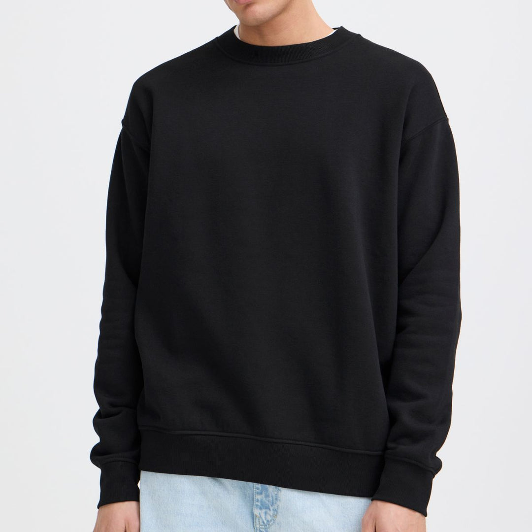 !Solid Sdlenz Crew Sw True Black