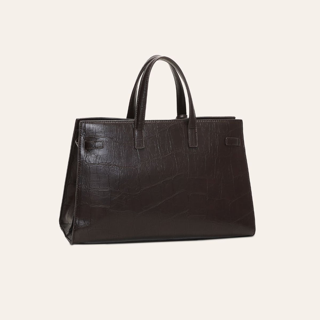 Lycke Askim Handbag CrocoBrown