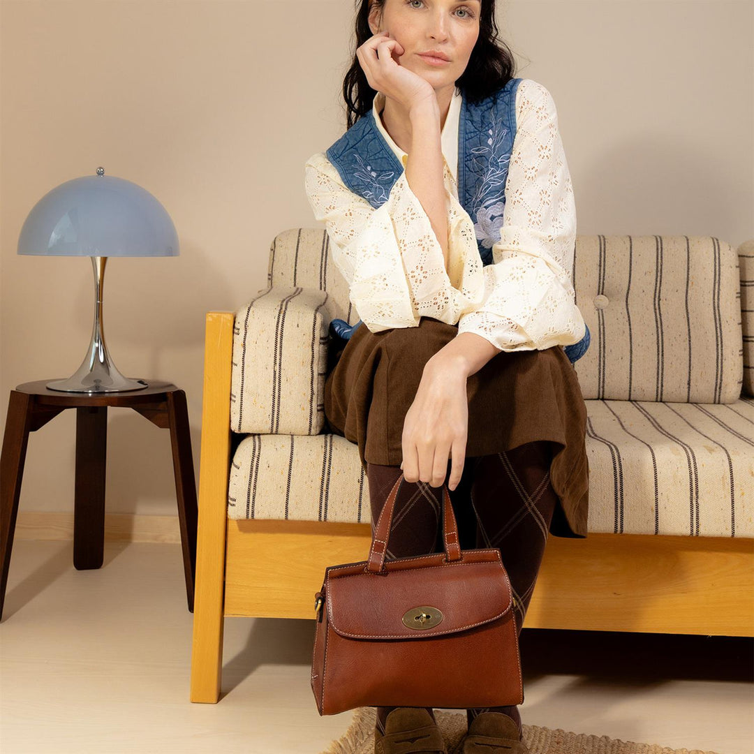 Dixie Saya Medium Cognac