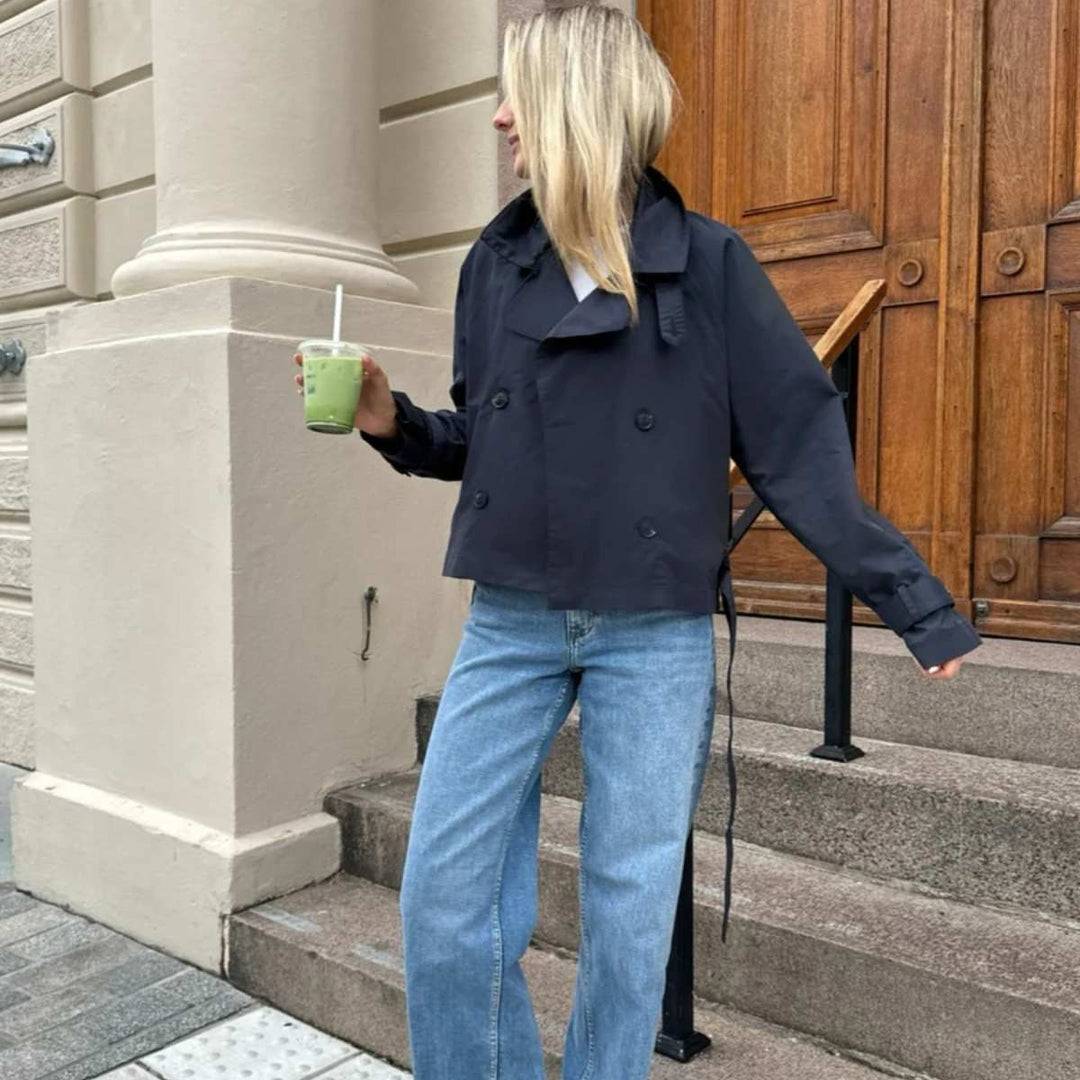 Almaic Trenchcoat Navy W