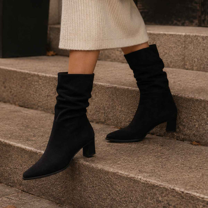 Tamaris Knehøy Boots Svart W