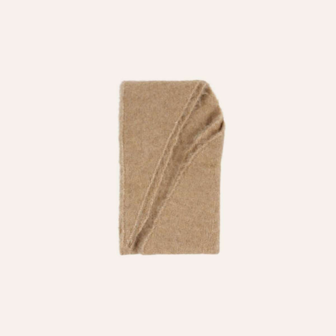 NOHR Mohair Triangel Skjerf Beige