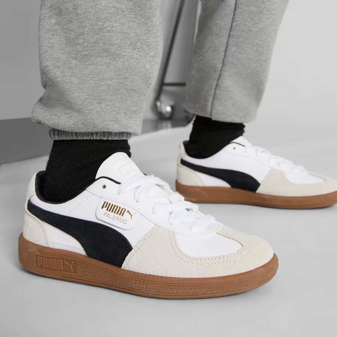 PUMA Palermo White/Gum JR