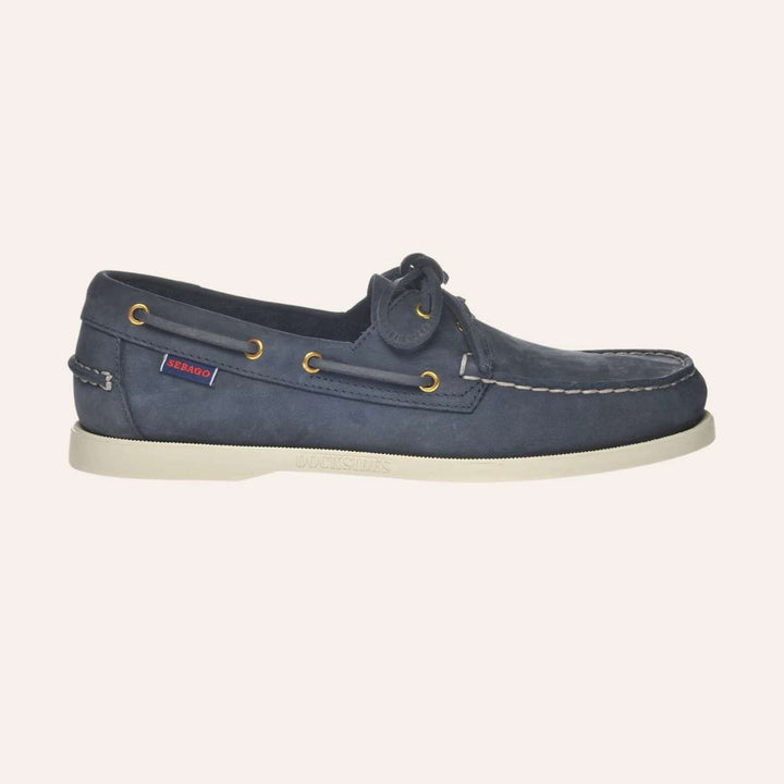 Sebago Docksides Portland Nubuck Blue Universe M