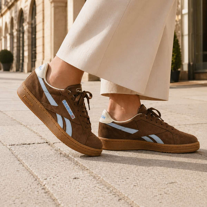 Reebok Club C Grounds UK Tennis Brown/Blue/Gum W