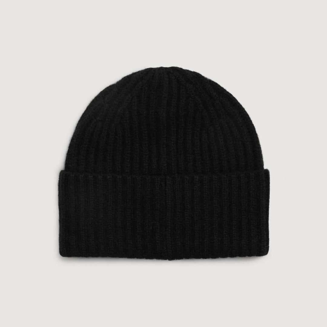 Monel Alba Cashmere Beanie Black
