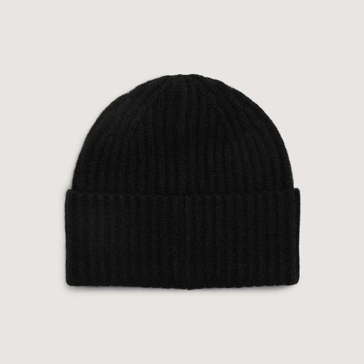 Monel Alba Cashmere Beanie Black