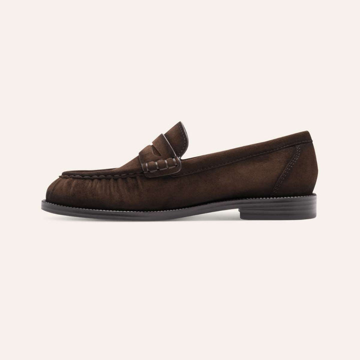 Tamaris Mokasin Crinkle Toes Mocca W