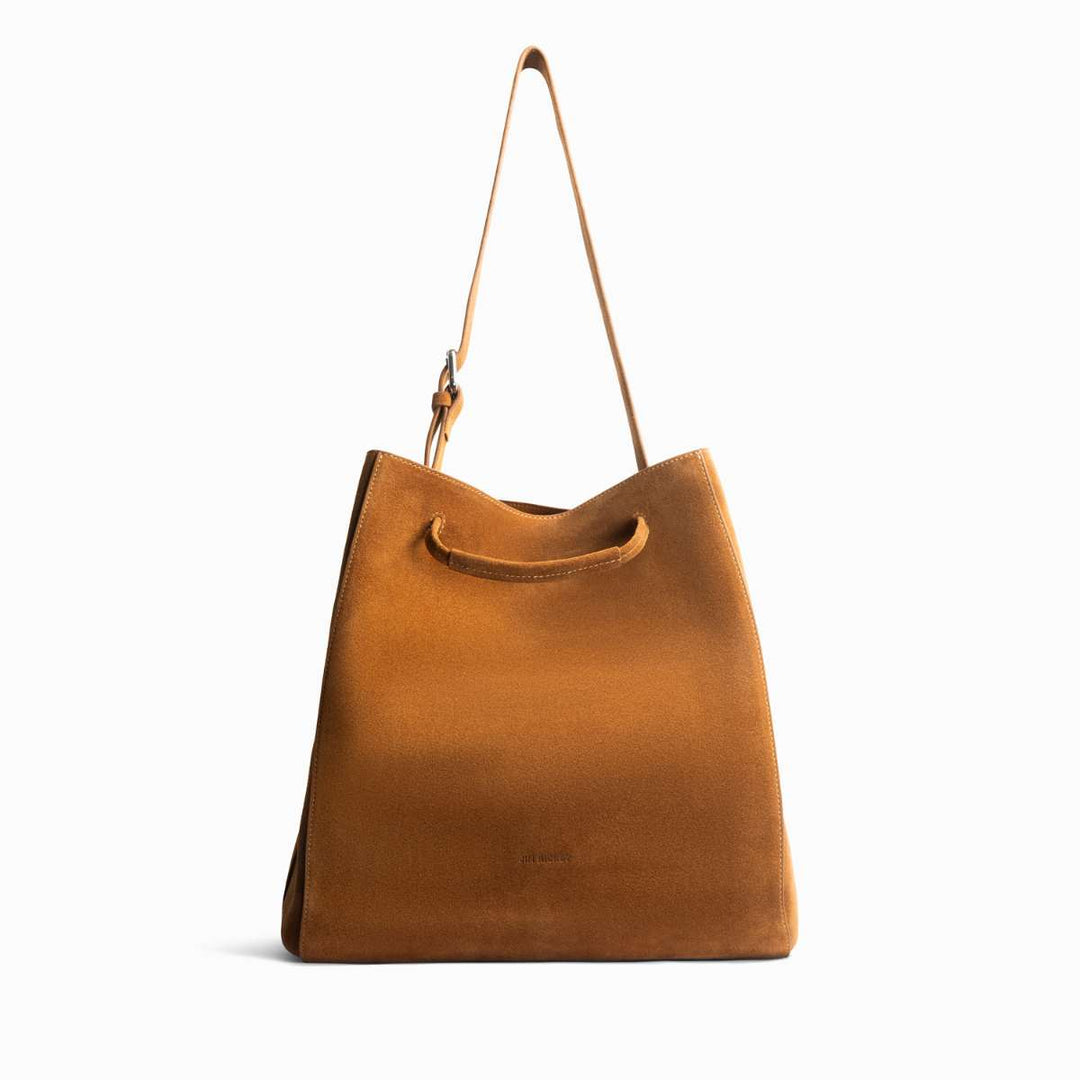 Jim Rickey Sac Large Suede Cognac