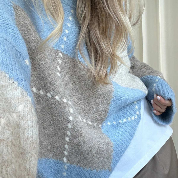 Noella Lai Knit Sky Blue Mix