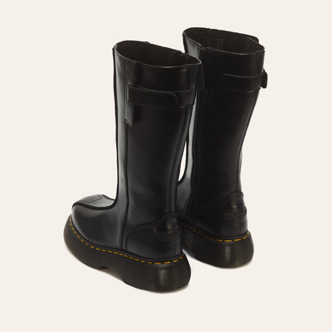 Dr. Martens Buzz HI Milled Gloss Black W