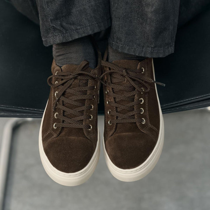 Vagabond Zoe Platform Sneakers Coffee W