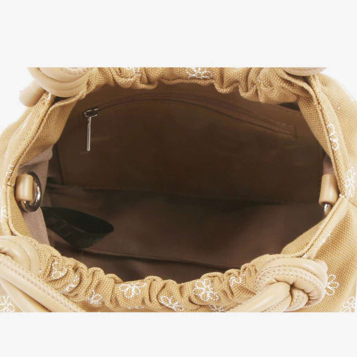 Hvisk Jolly Canvas Embriodery Ash Brown