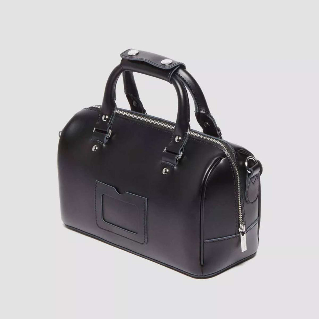 Dr Martens Kiev Leather Top Handle Bag Black