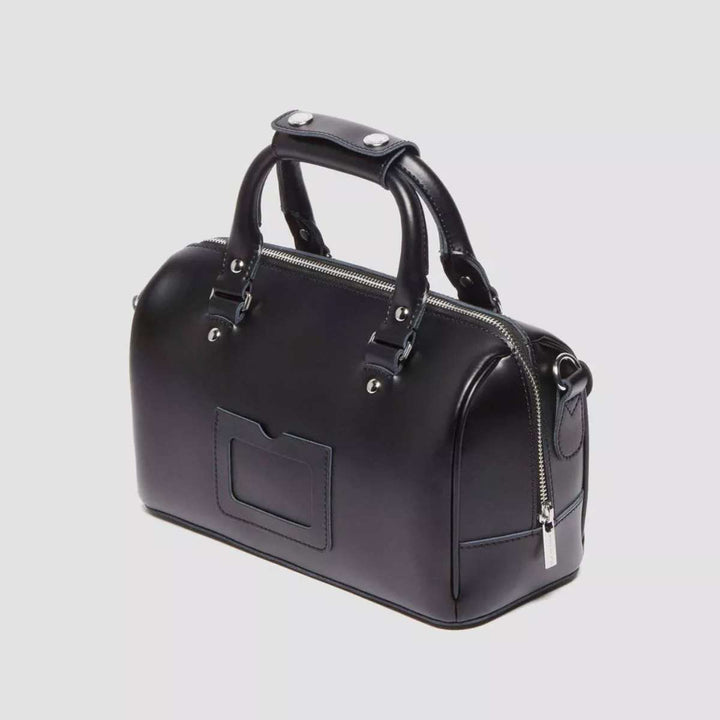 Dr Martens Kiev Leather Top Handle Bag Black
