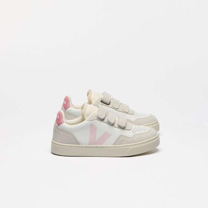 VEJA Small V-90 O.T. Leather Extra White Petale B