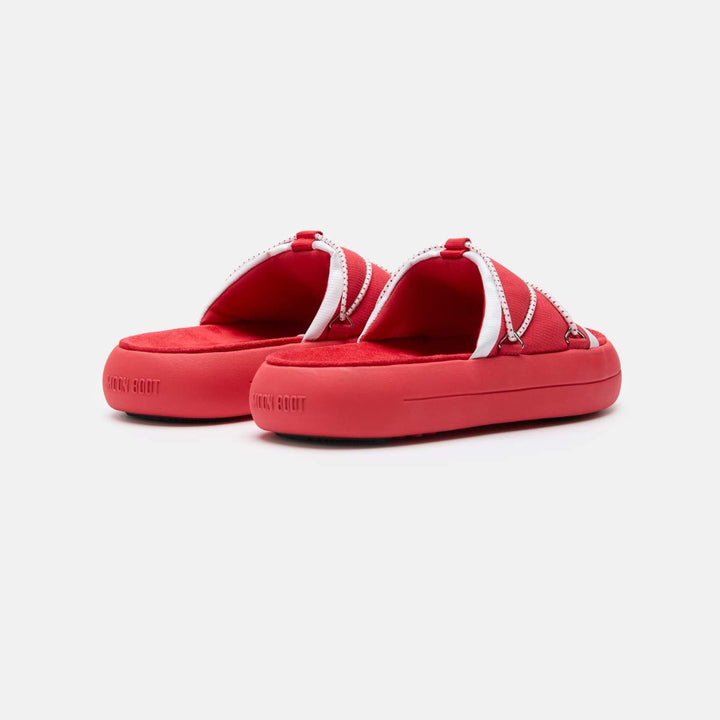 Moon Boots Icon Slide Moon Red W