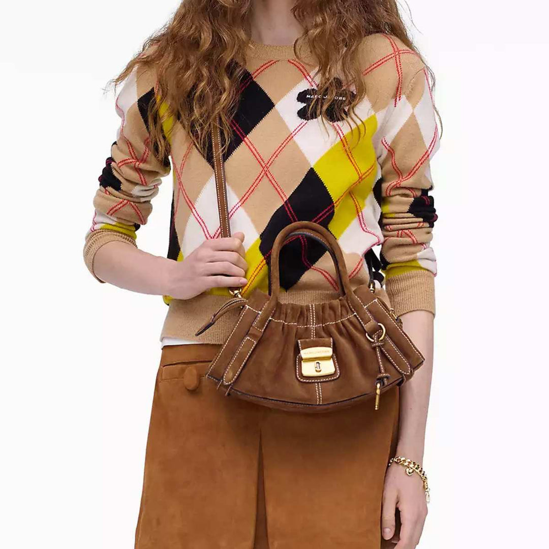 Marc Jacobs The Small Satchel Suede Copper