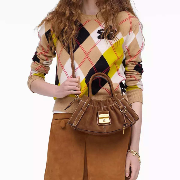 Marc Jacobs The Small Satchel Suede Copper