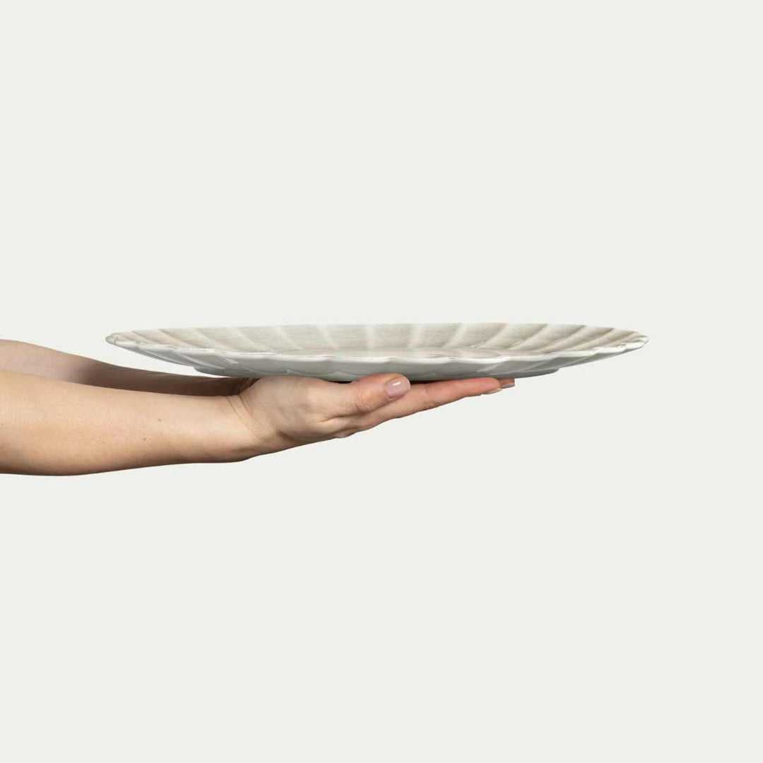 Mateus Oyster Plate 35*30cm Sand