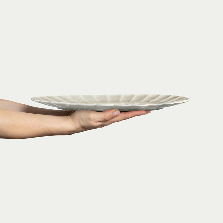 Mateus Oyster Plate 35*30cm Sand