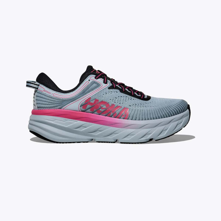 HOKA Bondi 7 Mineral Blue/ Rhubarb W