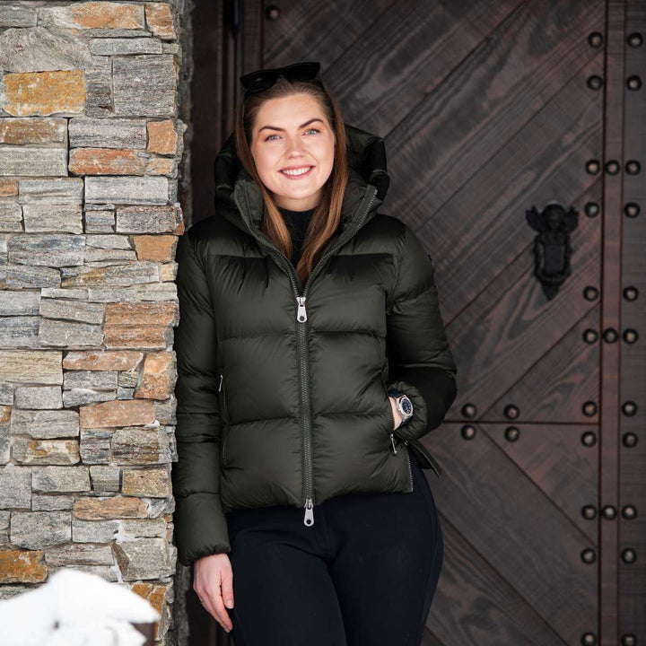 Monel Val Cenis Short Dark Green