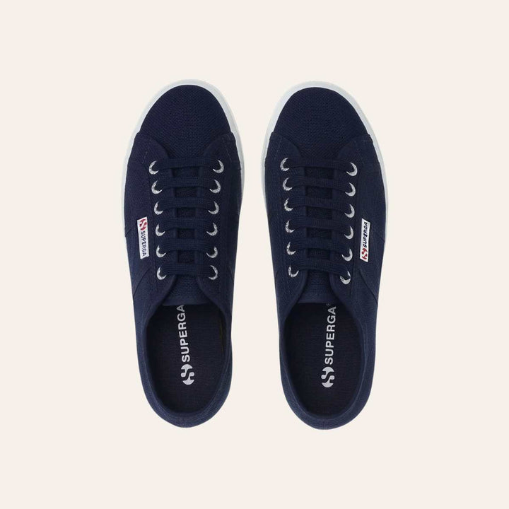 Superga 2790 Platform Navy/White W