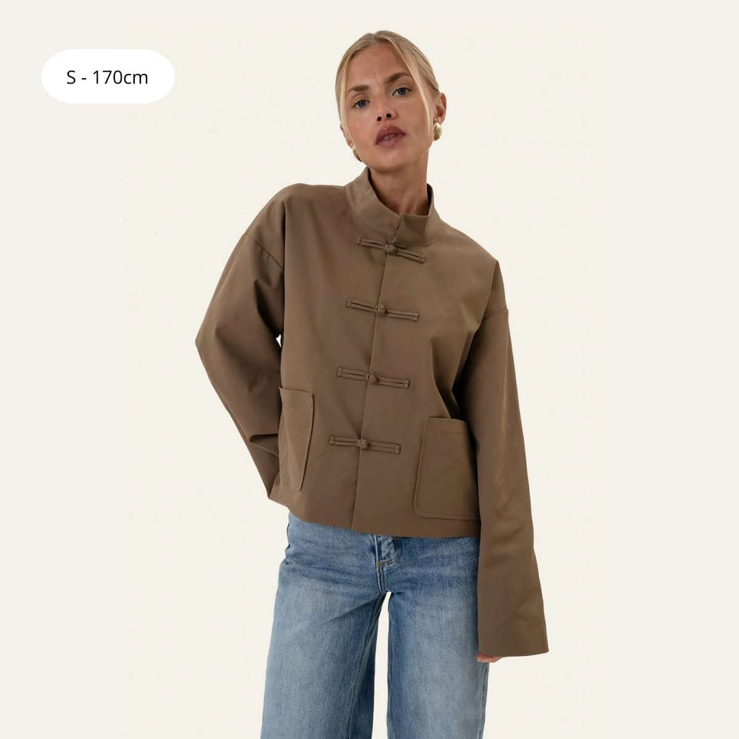 BYIC EvaIC Jacket Dark Brown