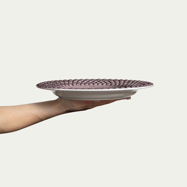 Mateus Bubbles Plate Plum 28cm