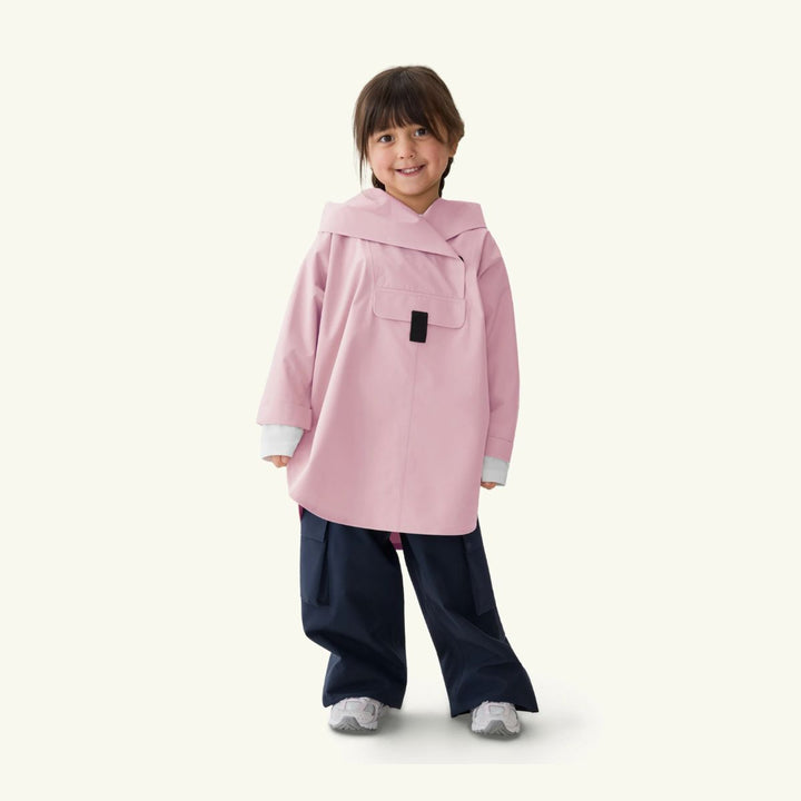 BLÆST Bergen Mini Poncho Light Pink