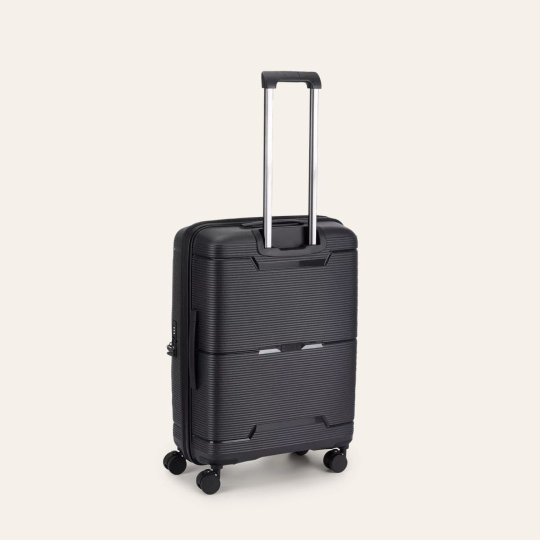 North Pioneer Hong Kong Koffert Medium 67cm Utvidbar Black