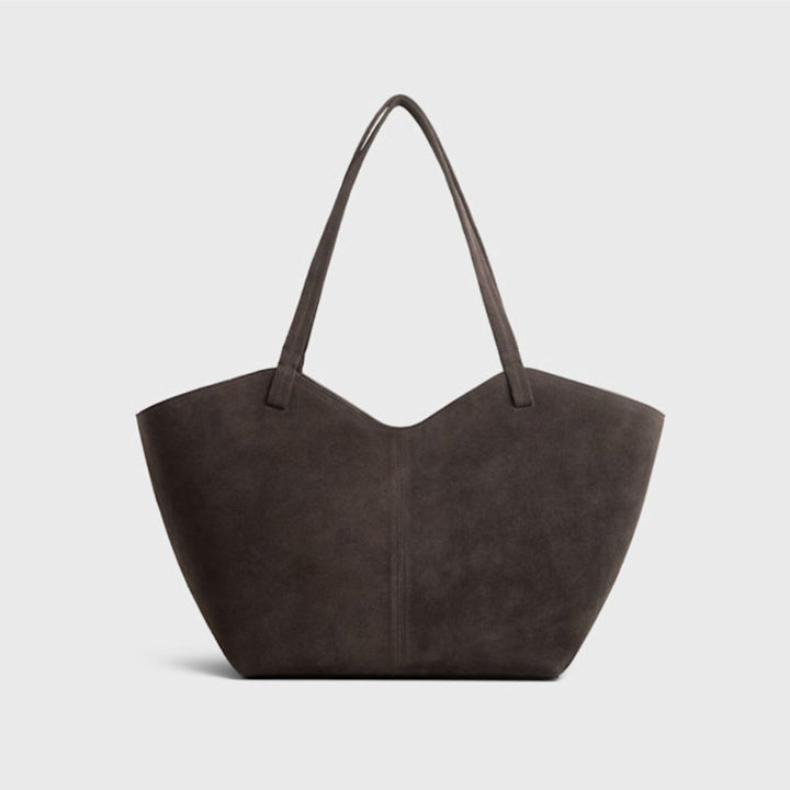 Jim Rickey Maya Large Suede Truffle